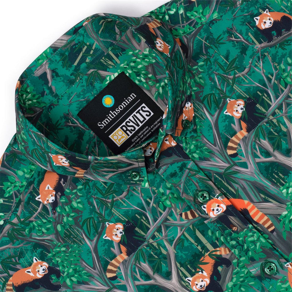 Smithsonian's National Zoo and Conservation Biology Institute "Red Panda-monium" – KUNUFLEX Short Sleeve Shirt - Image 4