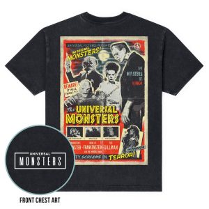 Universal Monsters "Masters of Horror" – Vintage Crewneck Tee