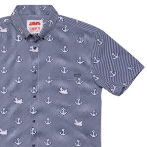 Jaws "The Beaches Will Be Open" – KUNUFLEX Short Sleeve Shirt