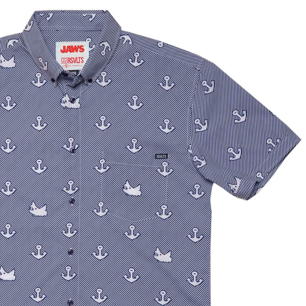 Jaws "The Beaches Will Be Open" – KUNUFLEX Short Sleeve Shirt