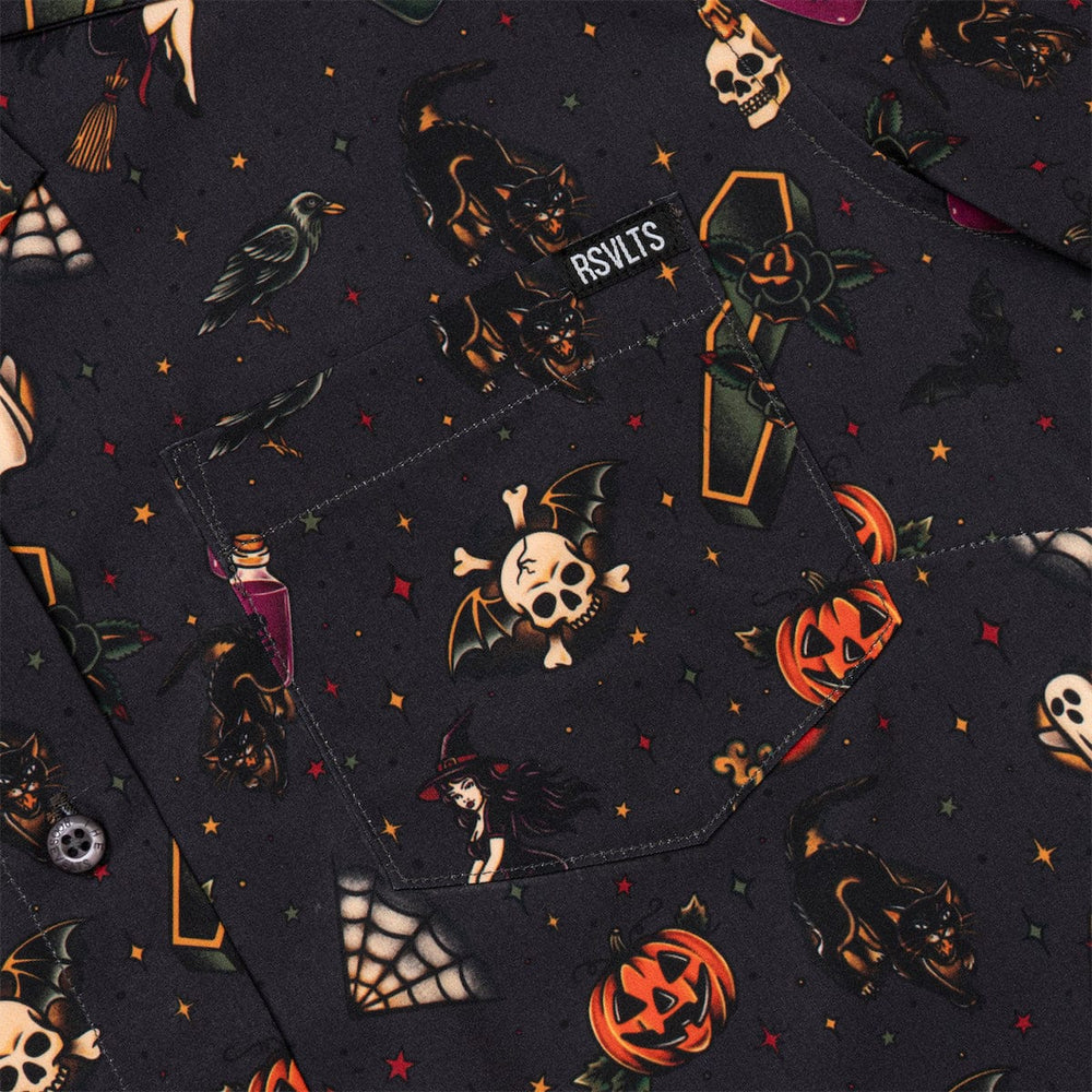 Tat's Spooky! – Women's KUNUFLEX Short Sleeve Shirt - Image 4