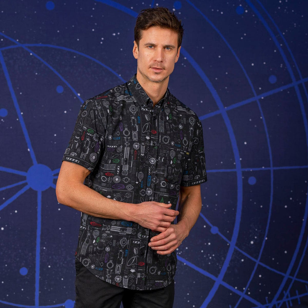 Star Wars™ "Saber Schematics" – KUNUFLEX Short Sleeve Shirt - Image 2
