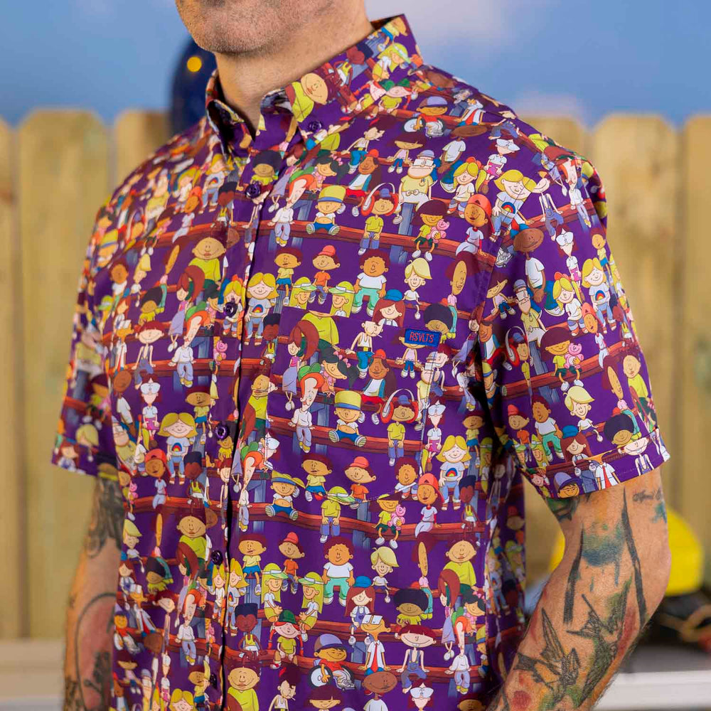 Backyard Sports "Backyard Bleachers" – KUNUFLEX Short Sleeve Shirt - Image 4