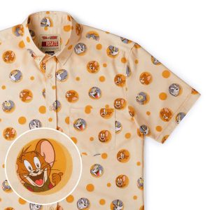 Tom and Jerry "Swiss Cheesin’" – KUNUFLEX Short Sleeve Shirt