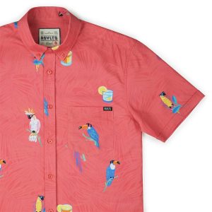 BIG Tropical Flocktails – KUNUFLEX Short Sleeve Shirt