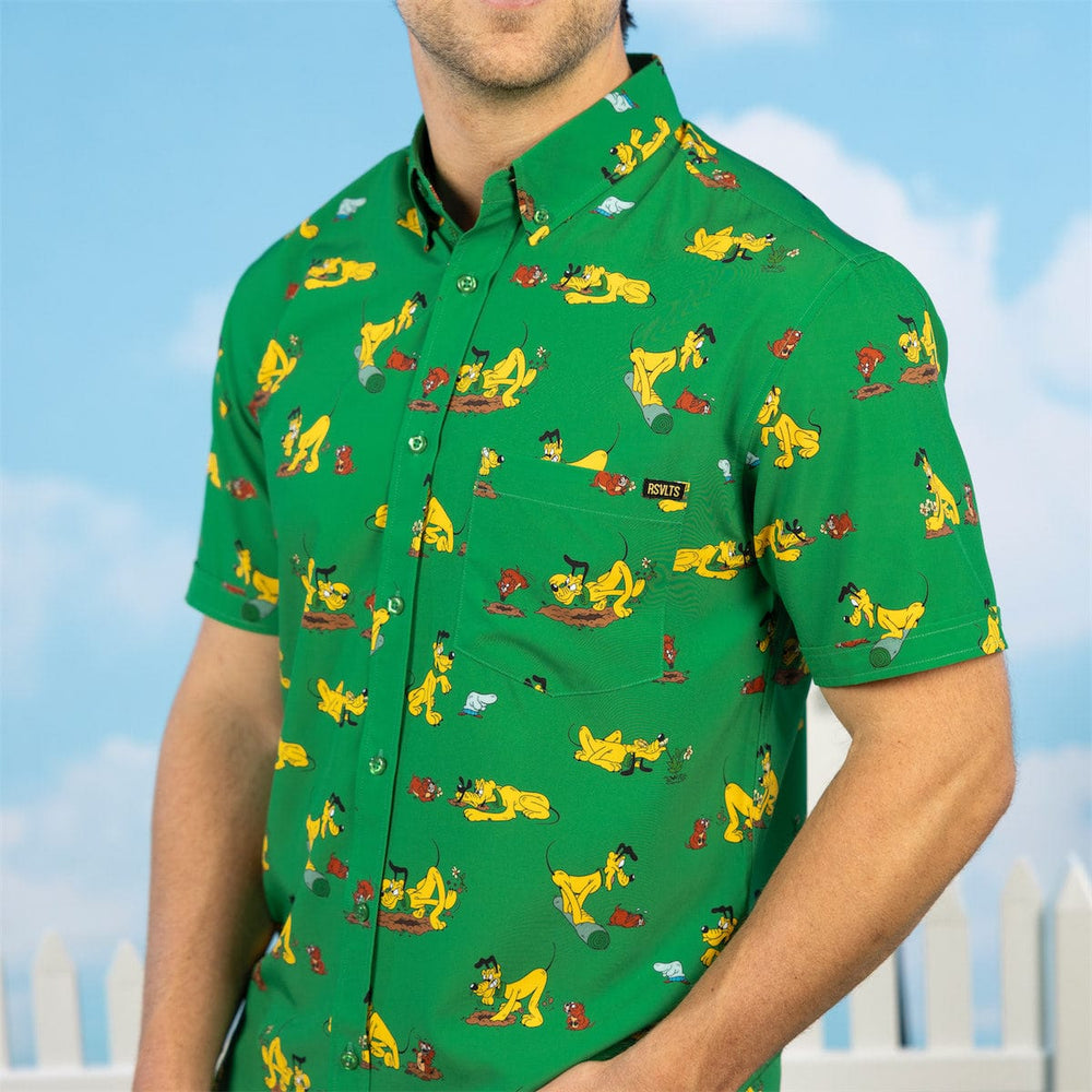 Disney's Pluto 95th "Pluto and the Gopher" – KUNUFLEX Short Sleeve Shirt - Image 4