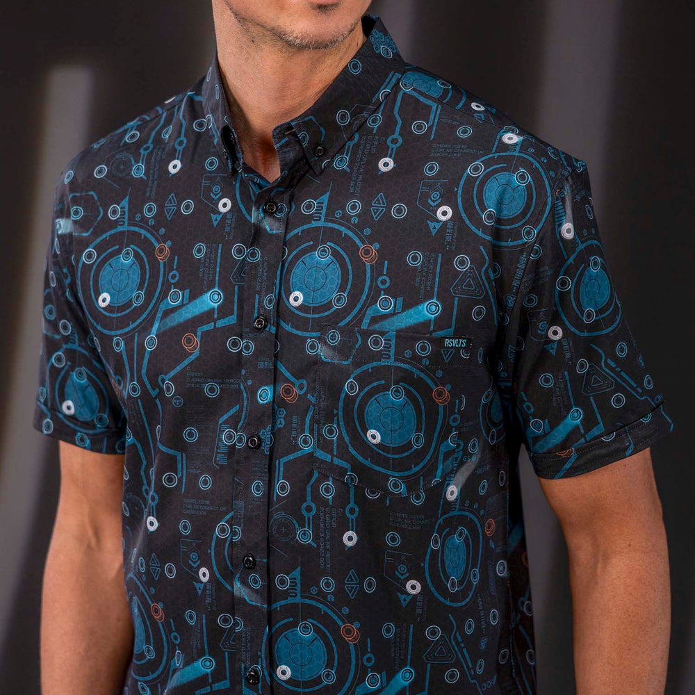 Disney's Tron Legacy "The Game Has Changed" – KUNUFLEX Short Sleeve Shirt - Image 4