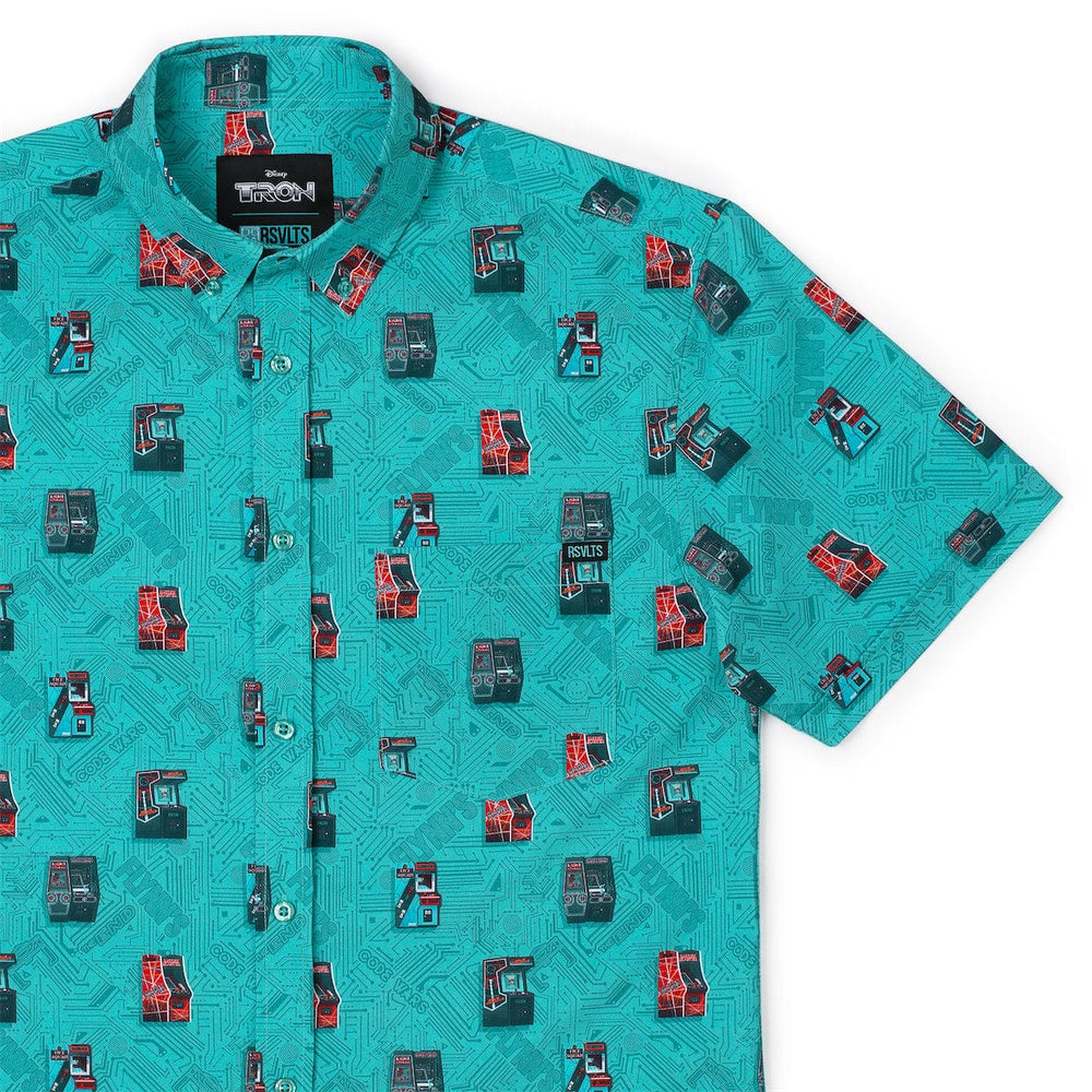 Disney's Tron "Flynn’s Arcade" – KUNUFLEX Short Sleeve Shirt