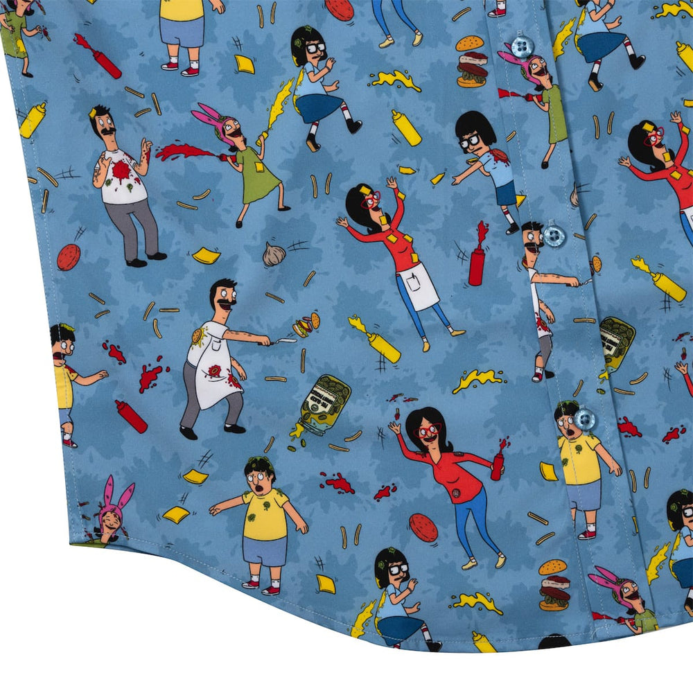 Bob's Burgers "Belcher Brawl" – KUNUFLEX Short Sleeve Shirt - Image 8