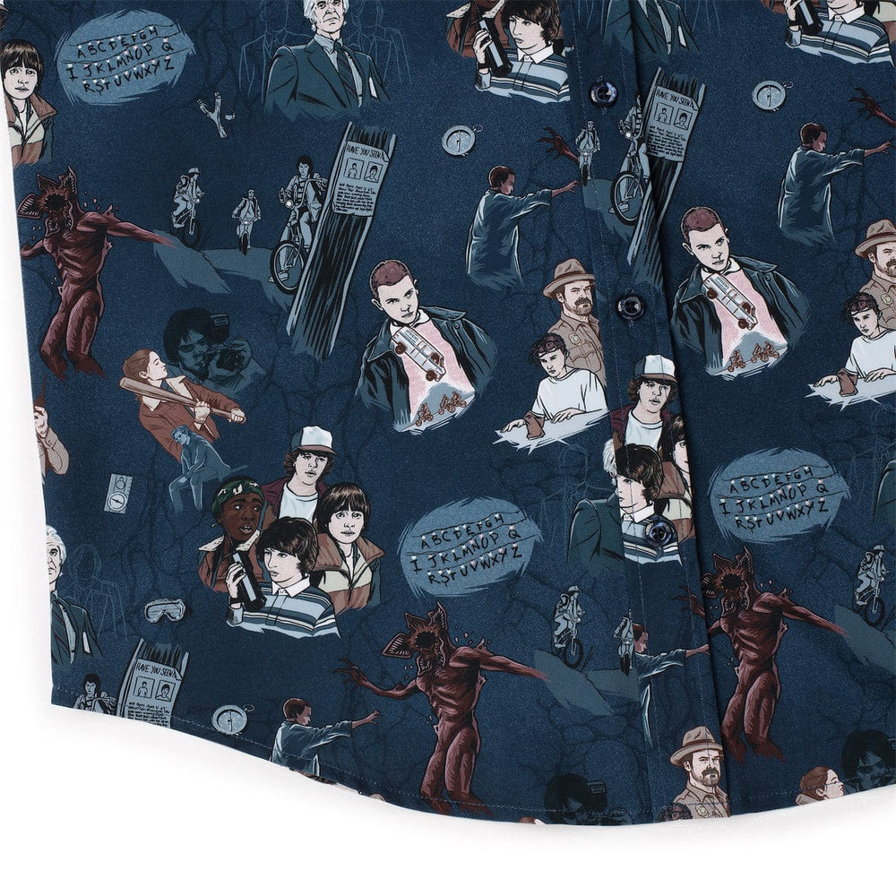 Stranger Things "Something Is Coming" – KUNUFLEX Short Sleeve Shirt - Image 7