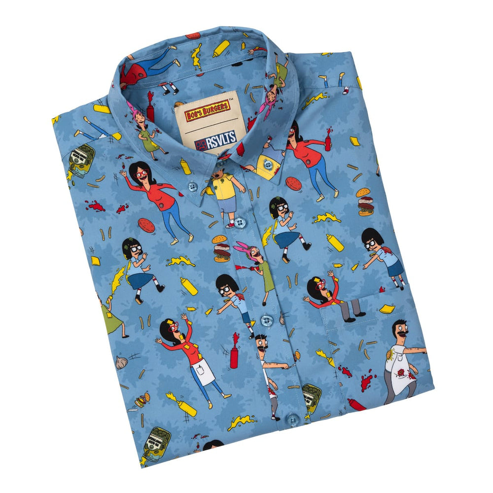 Bob's Burgers "Belcher Brawl" – KUNUFLEX Short Sleeve Shirt - Image 9