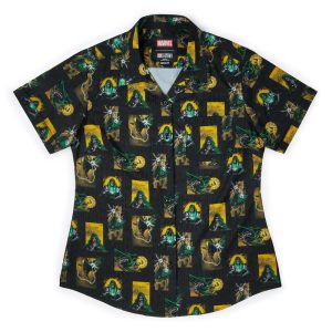 Doctor Doom "Shock Doc" – Women's KUNUFLEX Short Sleeve Shirt