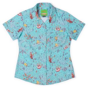 SpongeBob "Meep Meep Meep" – Women's KUNUFLEX Short Sleeve Shirt