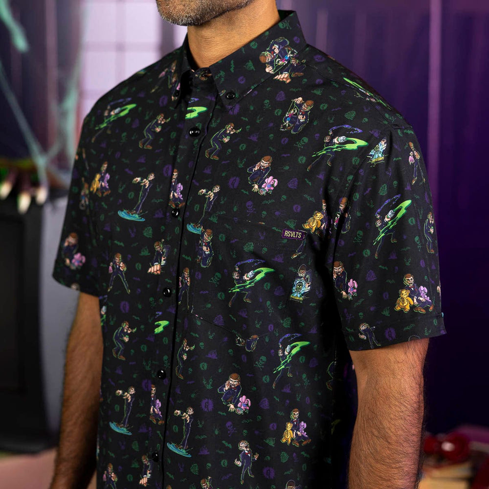 Goosebumps "Slap Happy Hijinks" – KUNUFLEX Short Sleeve Shirt - Image 4