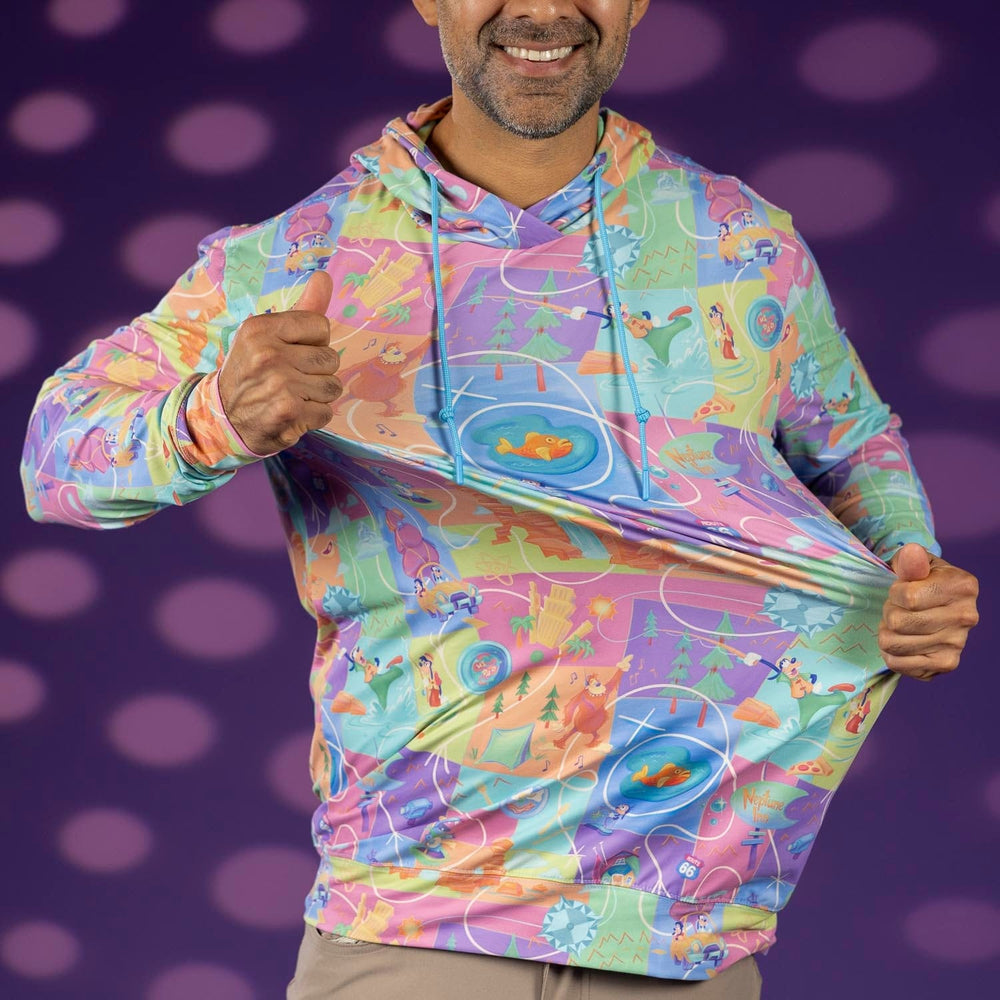 Disney’s A Goofy Movie "The Open Road" – Performance Hoodie - Image 5