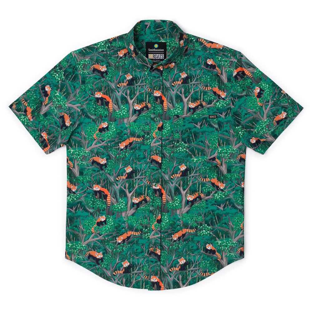 Smithsonian's National Zoo and Conservation Biology Institute "Red Panda-monium" – KUNUFLEX Short Sleeve Shirt - Image 3