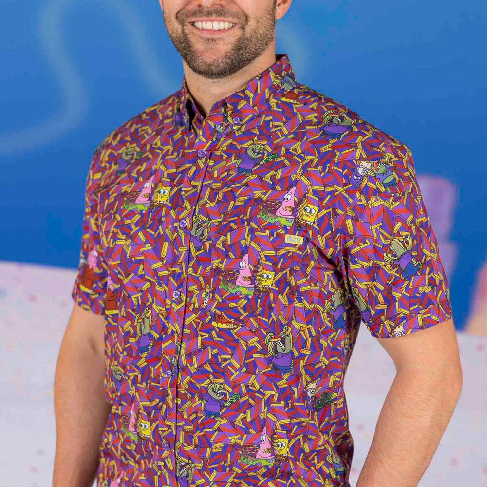 SpongeBob "CHOOOOOCOLATE!!!" – KUNUFLEX Short Sleeve Shirt - Image 5