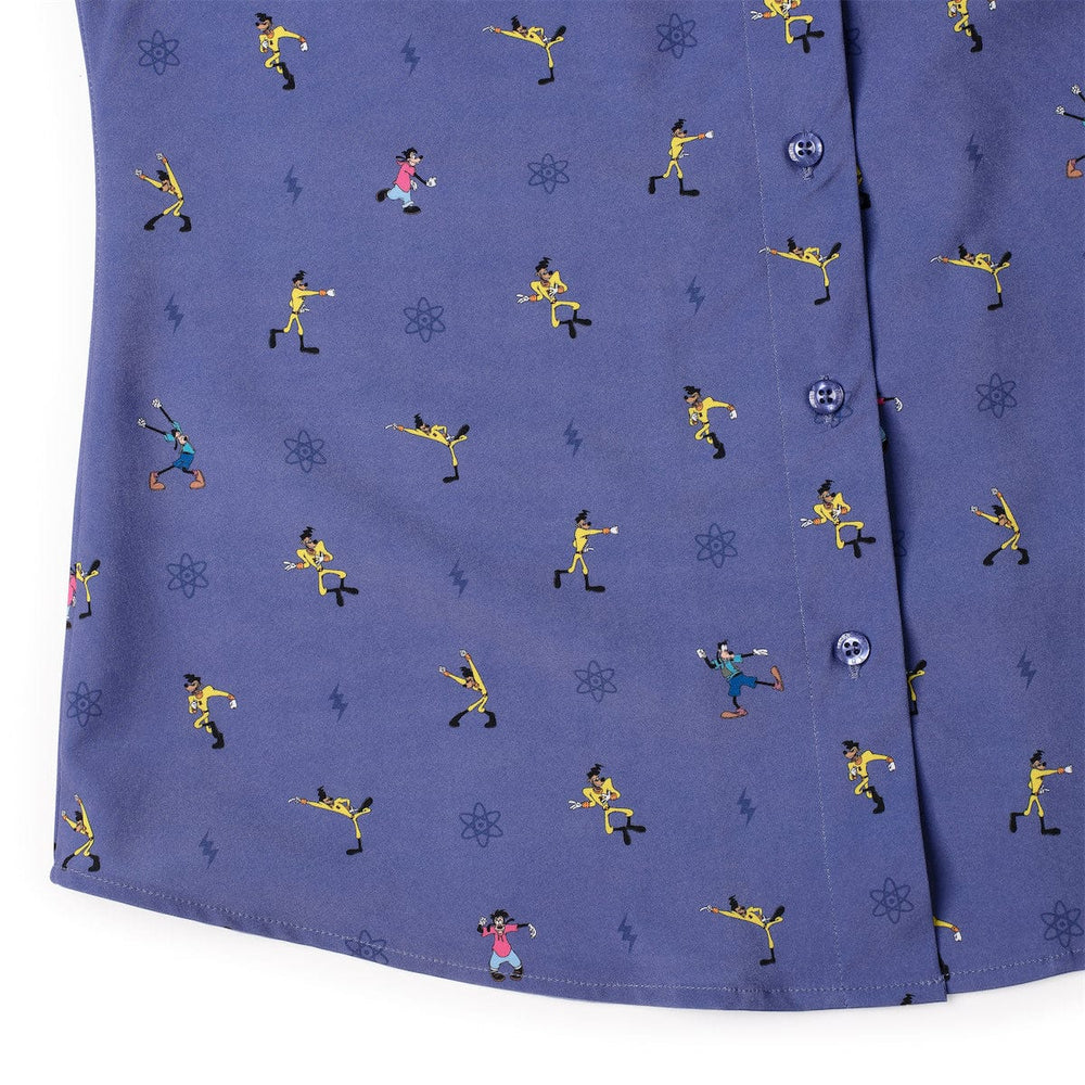 Disney's A Goofy Movie "The Perfect Cast" – Women's KUNUFLEX Short Sleeve Shirt - Image 7