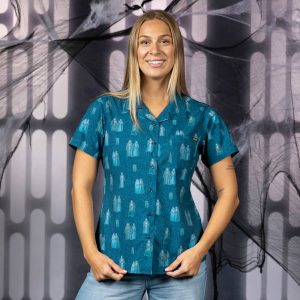 Star Wars™ "Force Ghosts" – Women's KUNUFLEX Short Sleeve Shirt
