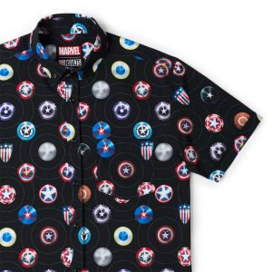 Captain America "Wield the Shield" – KUNUFLEX Short Sleeve Shirt