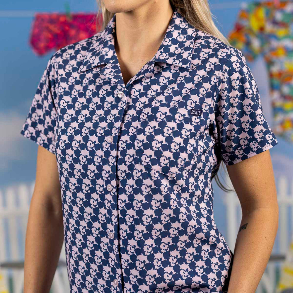 Disney "Pixel Pal" – Women's KUNUFLEX Short Sleeve Shirt - Image 3