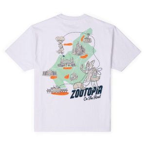 Disney's Zootopia "Visit Zootopia" – Vintage Crewneck Tee
