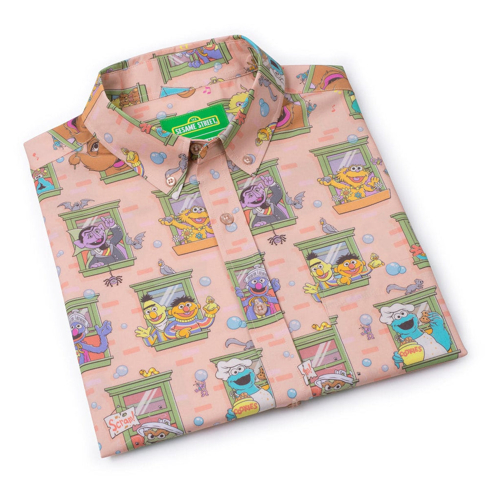 Sesame Street "Welcome to the Neighborhood" – KUNUFLEX Short Sleeve Shirt - Image 8