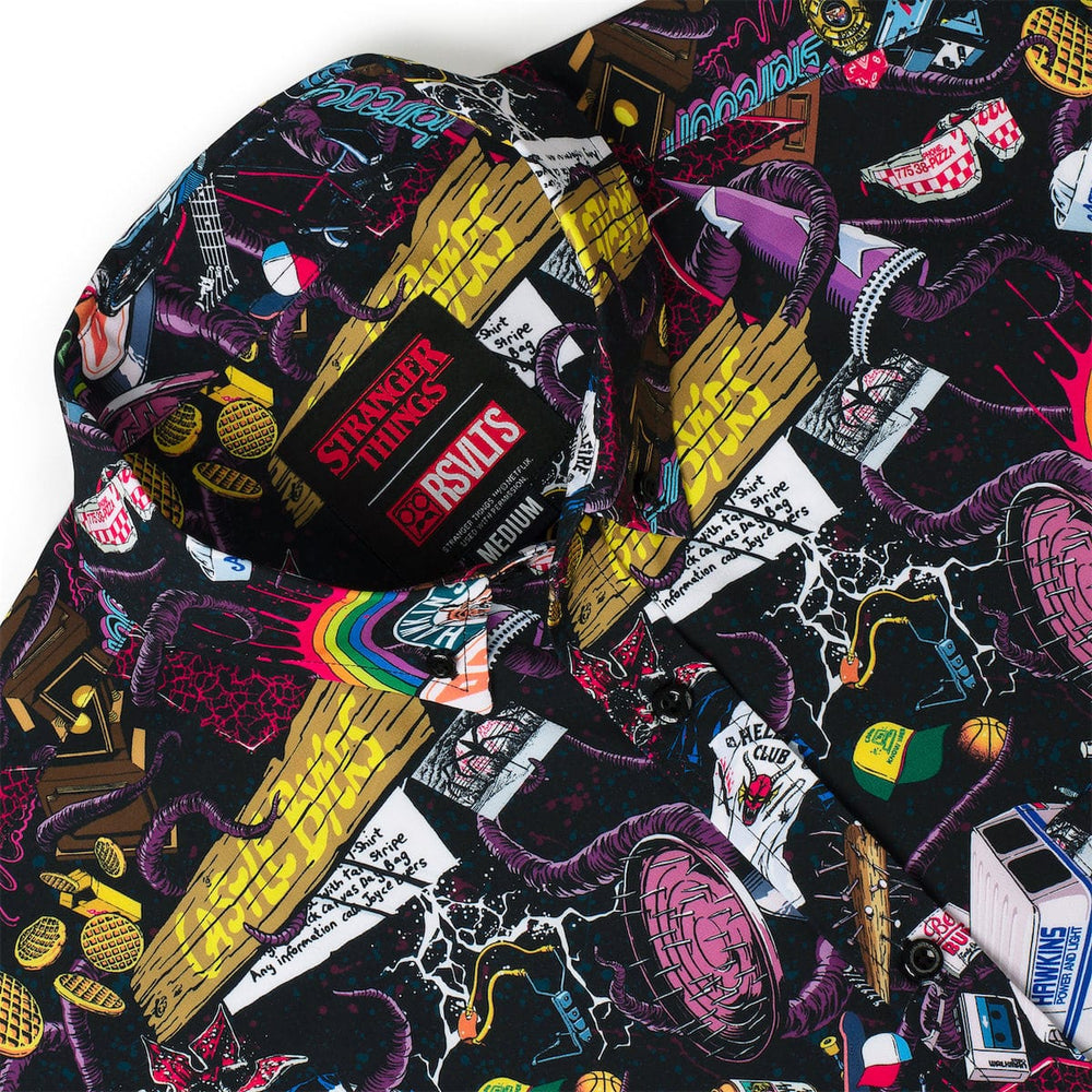 Stranger Things "Dimensions Collide" – KUNUFLEX Short Sleeve Shirt - Image 6