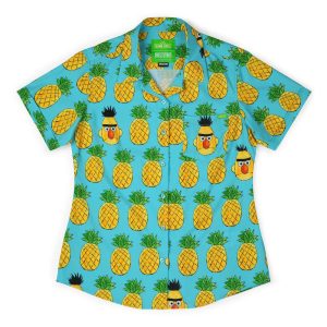 Sesame Street "Bert-apple" – Women's KUNUFLEX Short Sleeve Shirt