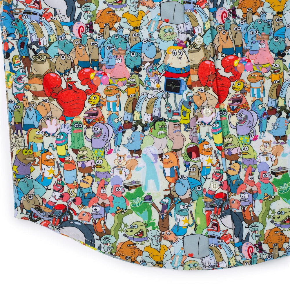 SpongeBob "Welcome to Bikini Bottom" – KUNUFLEX Short Sleeve Shirt - Image 8