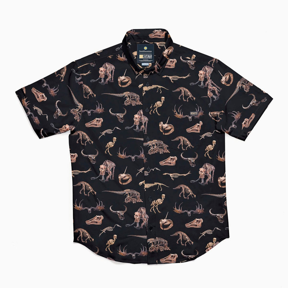 Smithsonian's Natural History "Excavating History" – KUNUFLEX Short Sleeve Shirt - Image 3