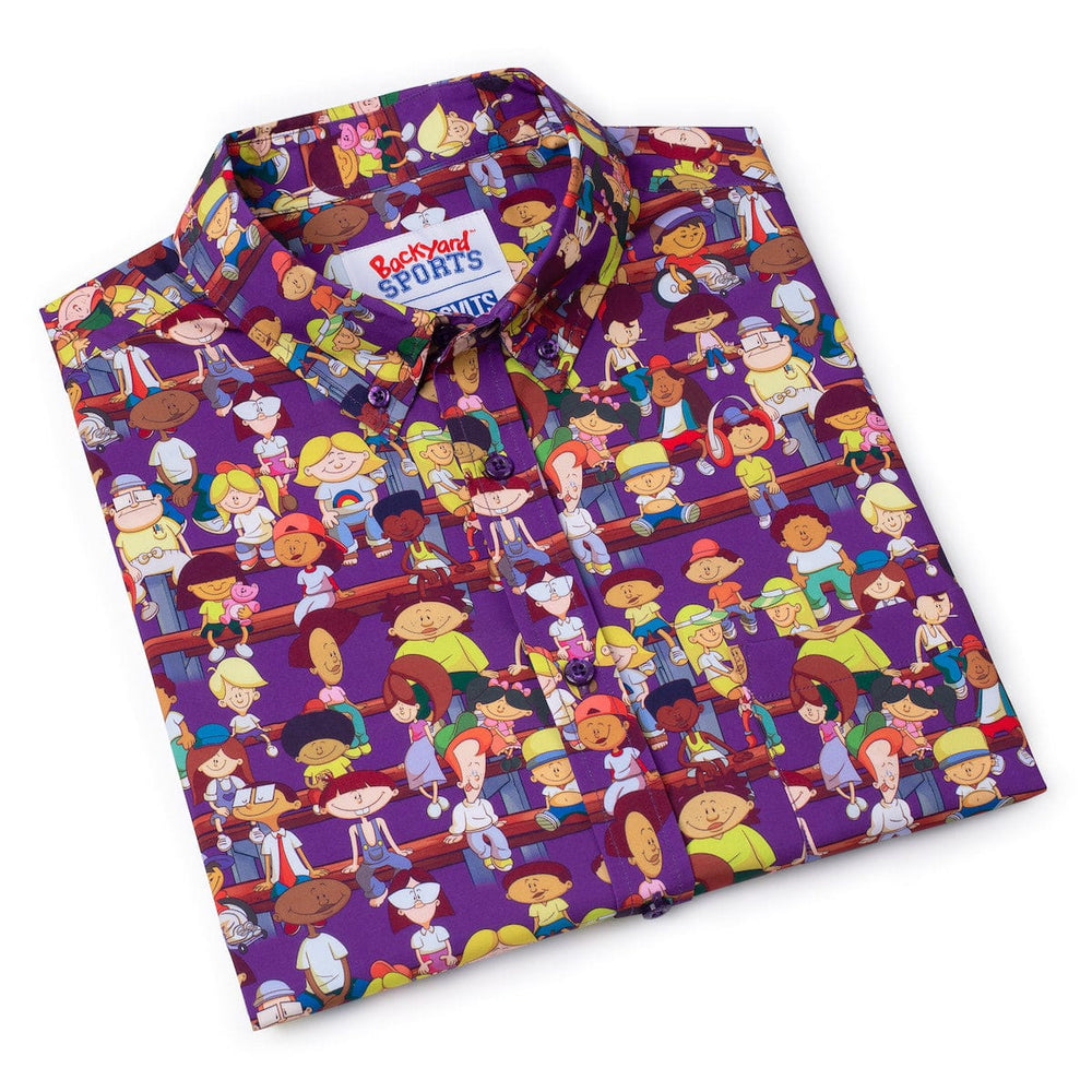Backyard Sports "Backyard Bleachers" – KUNUFLEX Short Sleeve Shirt - Image 8
