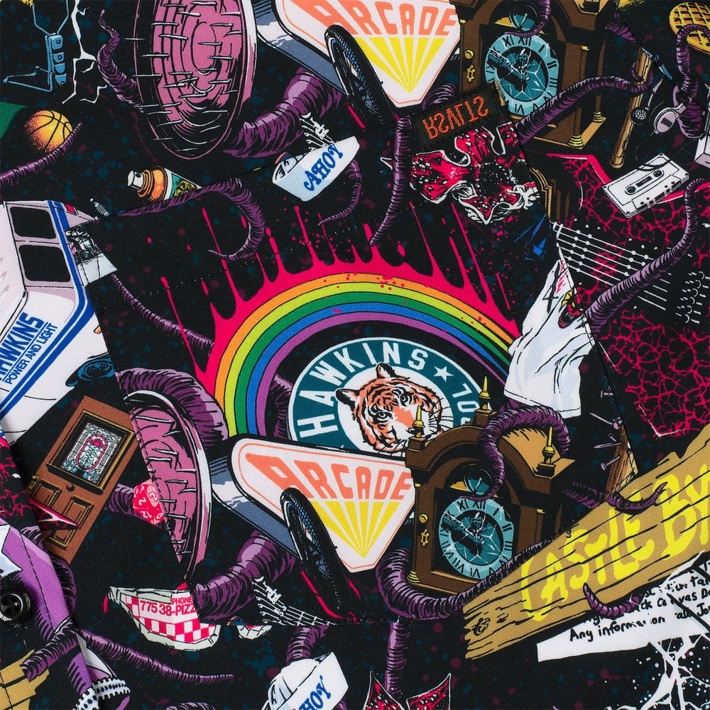 Stranger Things "Dimensions Collide" – KUNUFLEX Short Sleeve Shirt - Image 3
