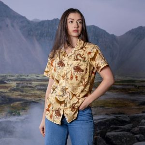 How to Train Your Dragon "Book of Dragons" – Women's KUNUFLEX Short Sleeve Shirt