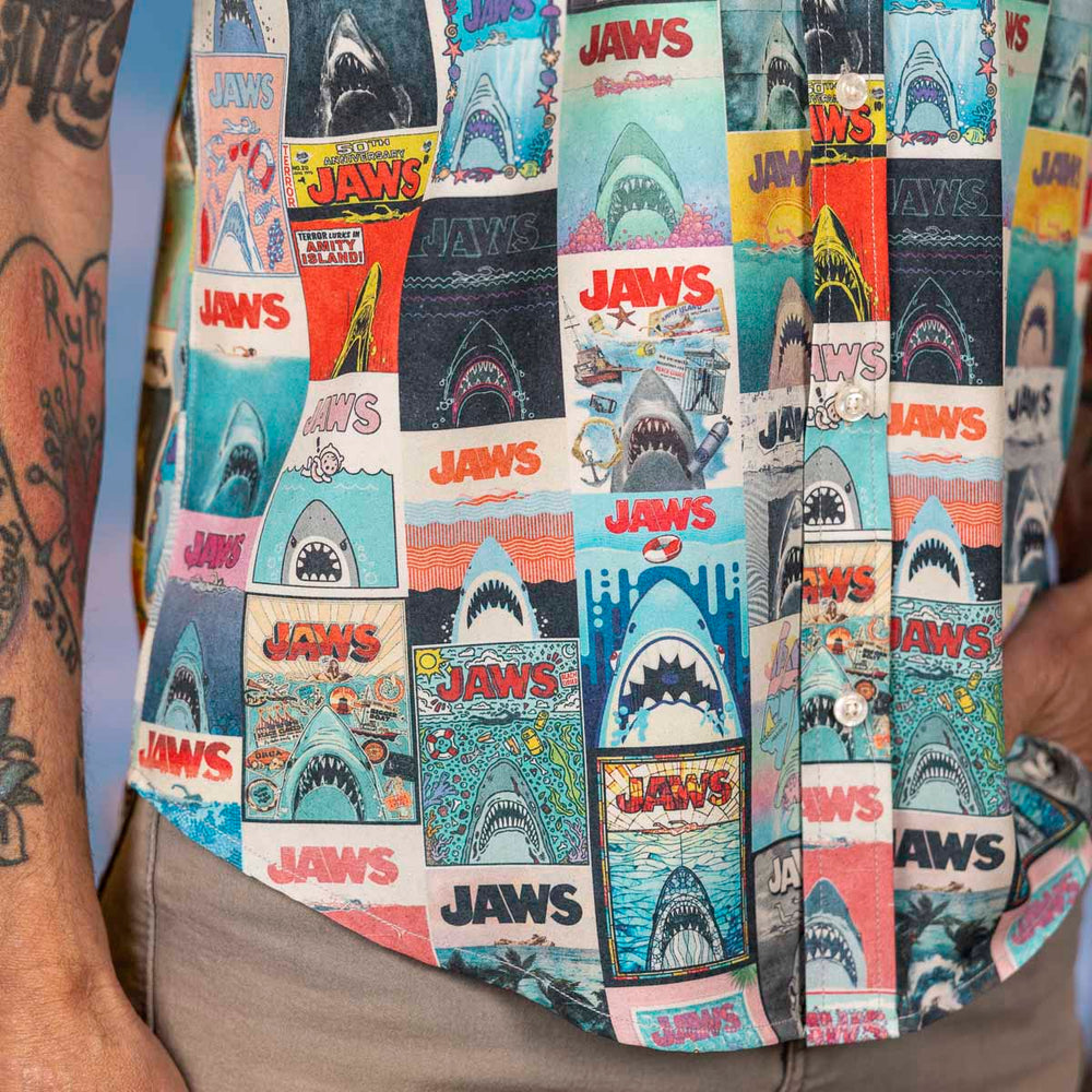 Jaws "Great White Gallery" – KUNUFLEX Short Sleeve Shirt - Image 6