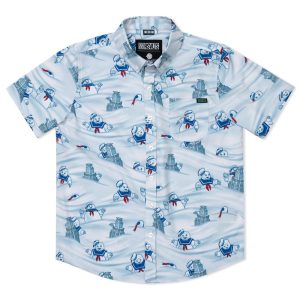 Ghostbusters "Marshmallow Meltdown" – Youth KUNUFLEX Short Sleeve Shirt