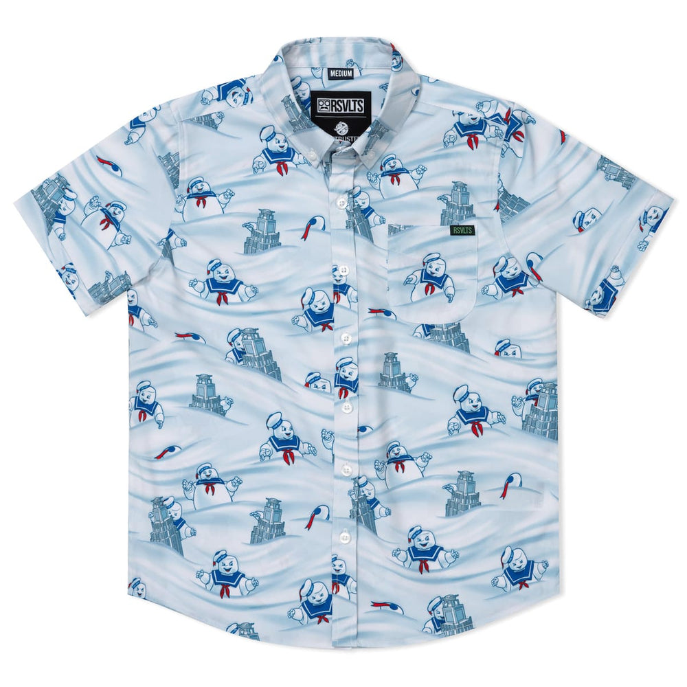 Ghostbusters "Marshmallow Meltdown" – Youth KUNUFLEX Short Sleeve Shirt