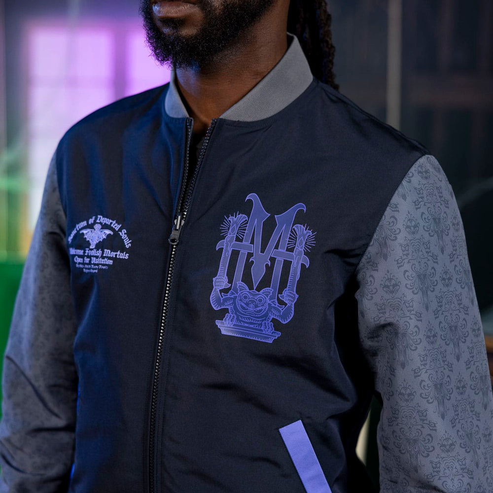 Disney's Haunted Mansion "Welcome Foolish Mortals (West)" – Reversible Bomber Jacket - Image 6