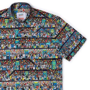 Where's Waldo? "The Corridors of Time" – KUNUFLEX Short Sleeve Shirt