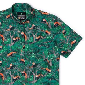 Smithsonian's National Zoo and Conservation Biology Institute "Red Panda-monium" – KUNUFLEX Short Sleeve Shirt