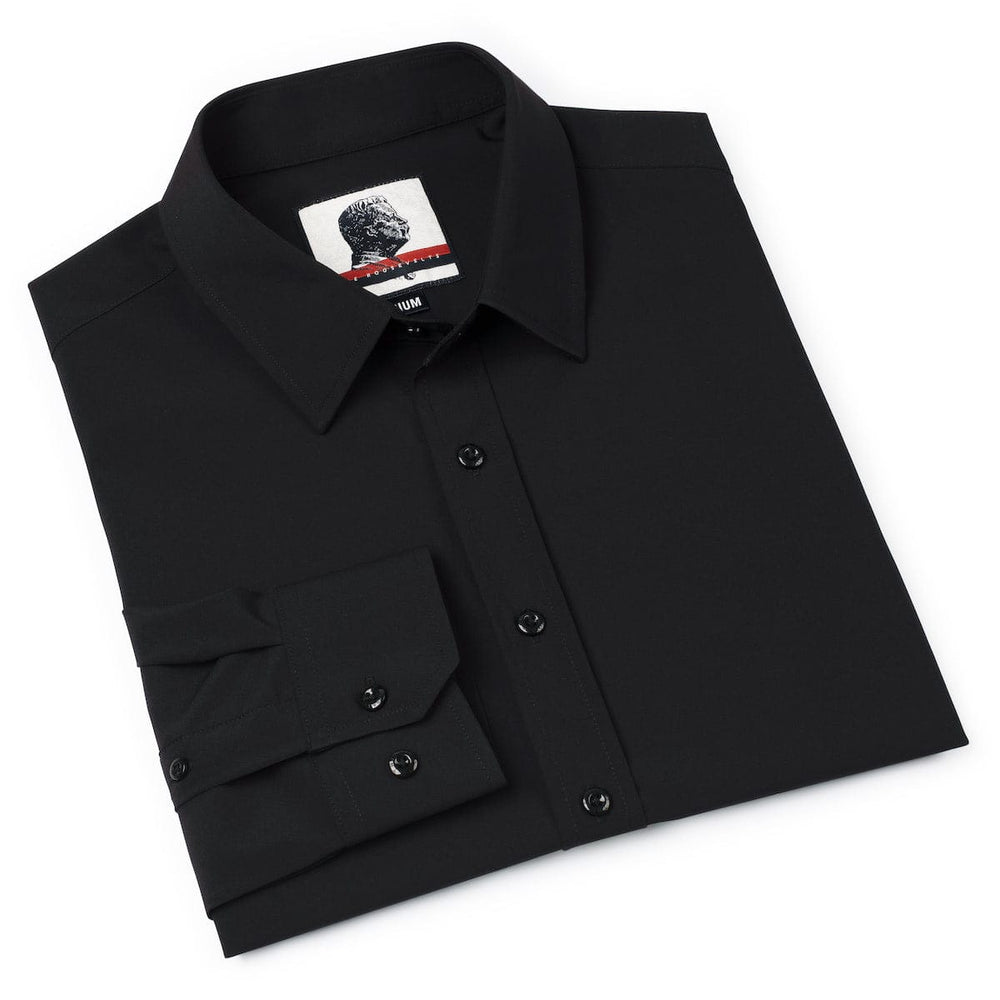 The Gatsby Collection 2025 "Black" – Good Looks KUNUFLEX Dress Shirt - Image 9