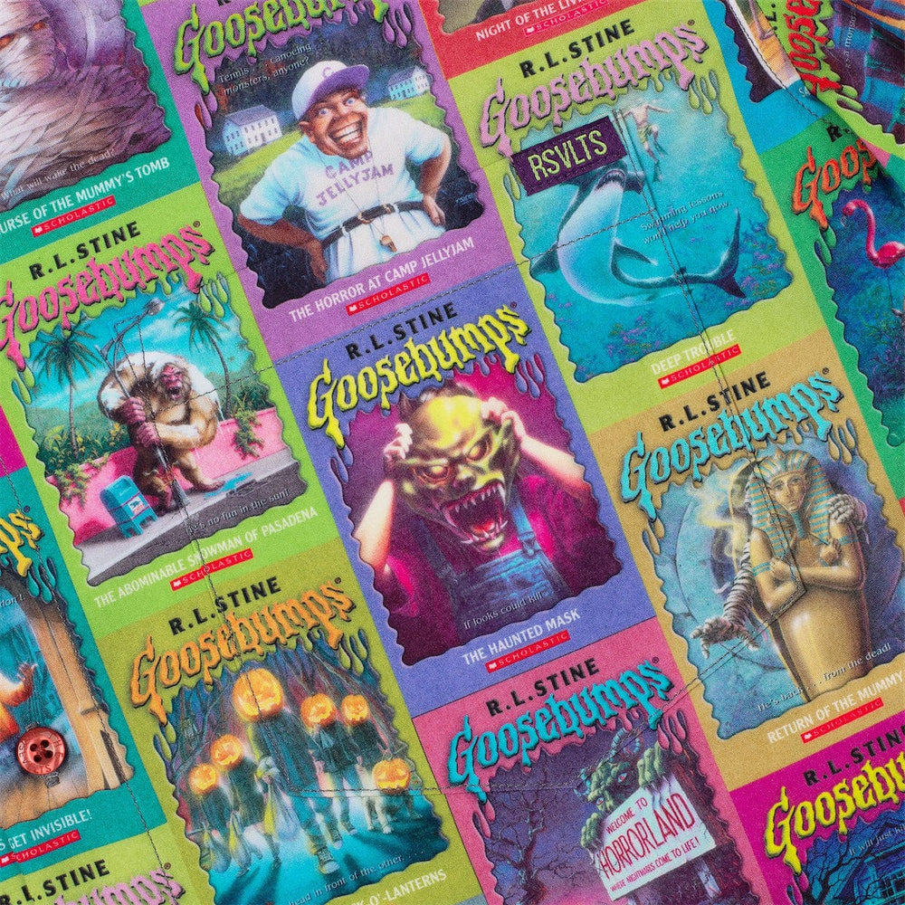 Goosebumps "Book Fair Nightmare" – KUNUFLEX Short Sleeve Shirt - Image 3