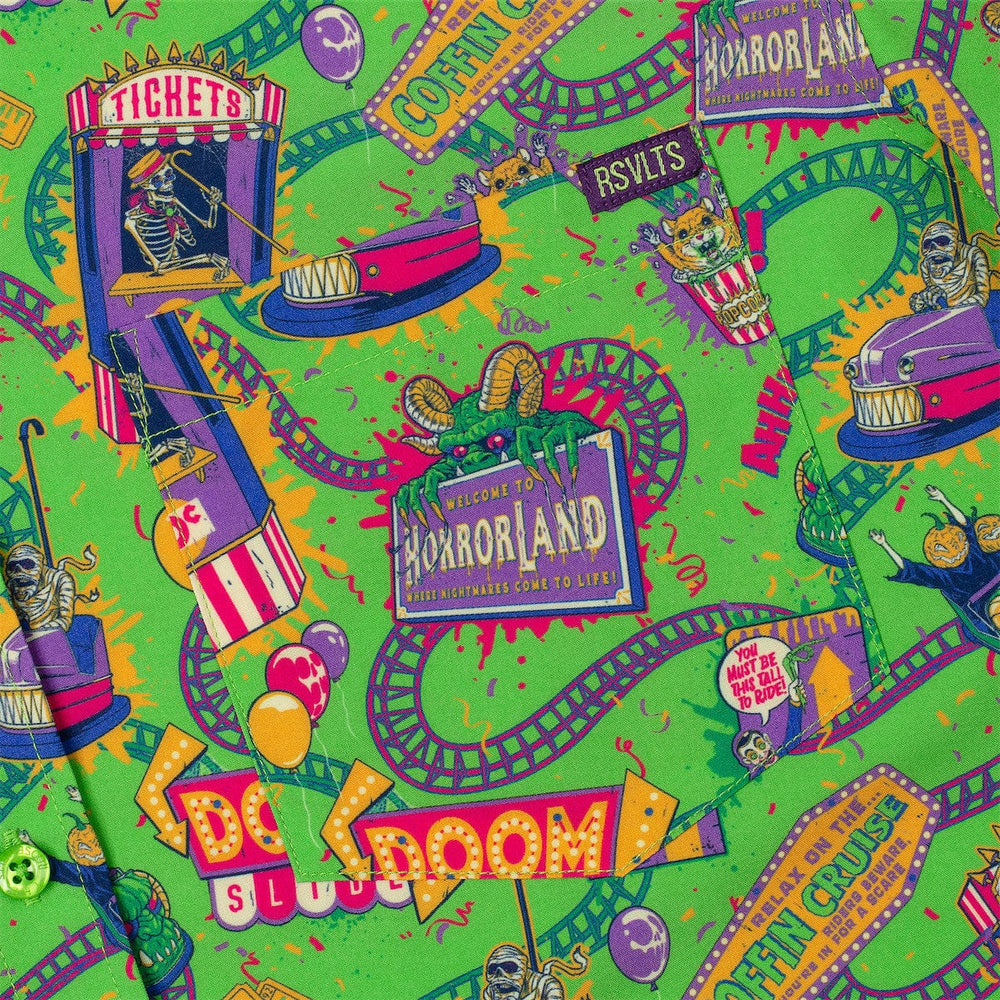 Goosebumps "Welcome to Horrorland" – KUNUFLEX Short Sleeve Shirt - Image 3