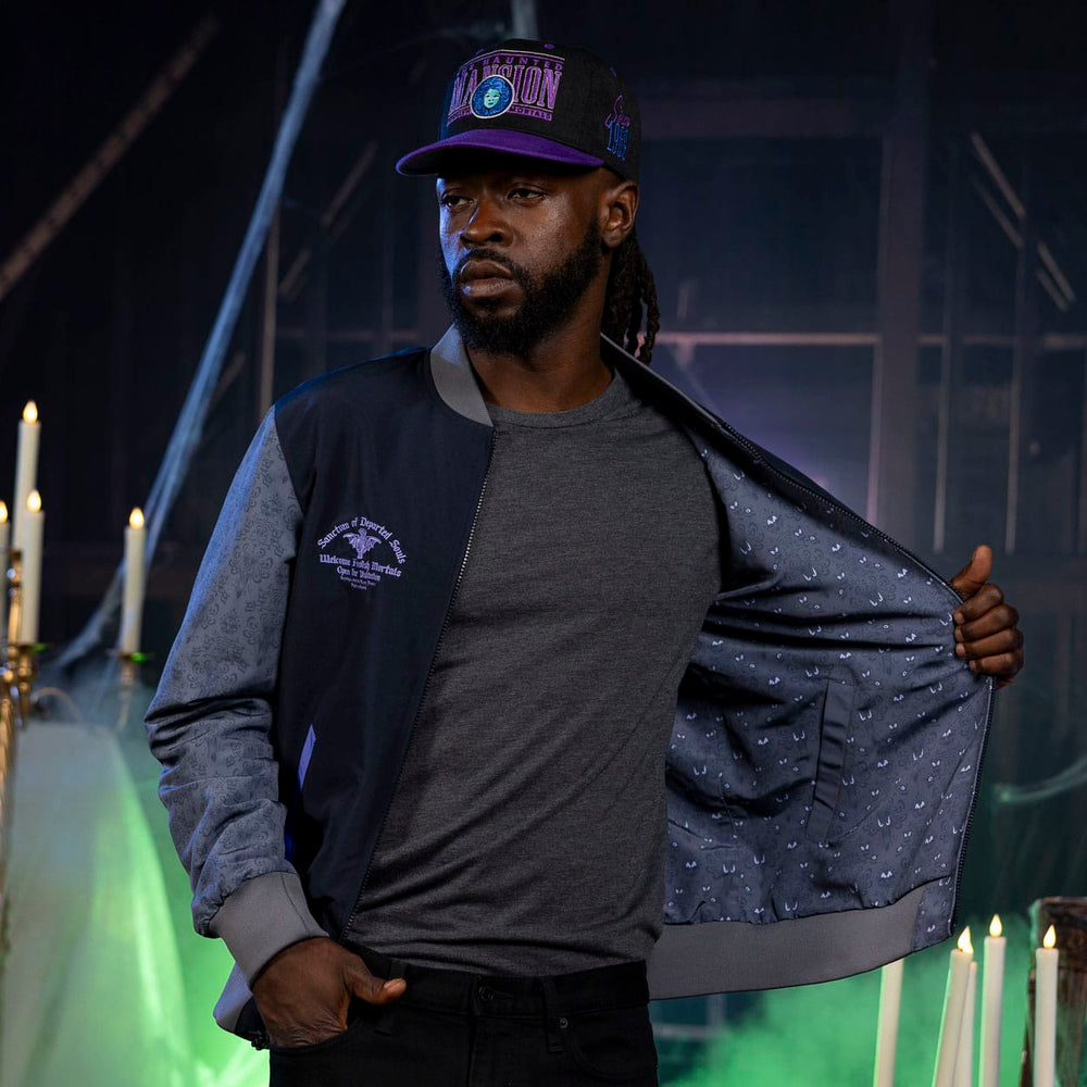 Disney's Haunted Mansion "Welcome Foolish Mortals (West)" – Reversible Bomber Jacket - Image 2