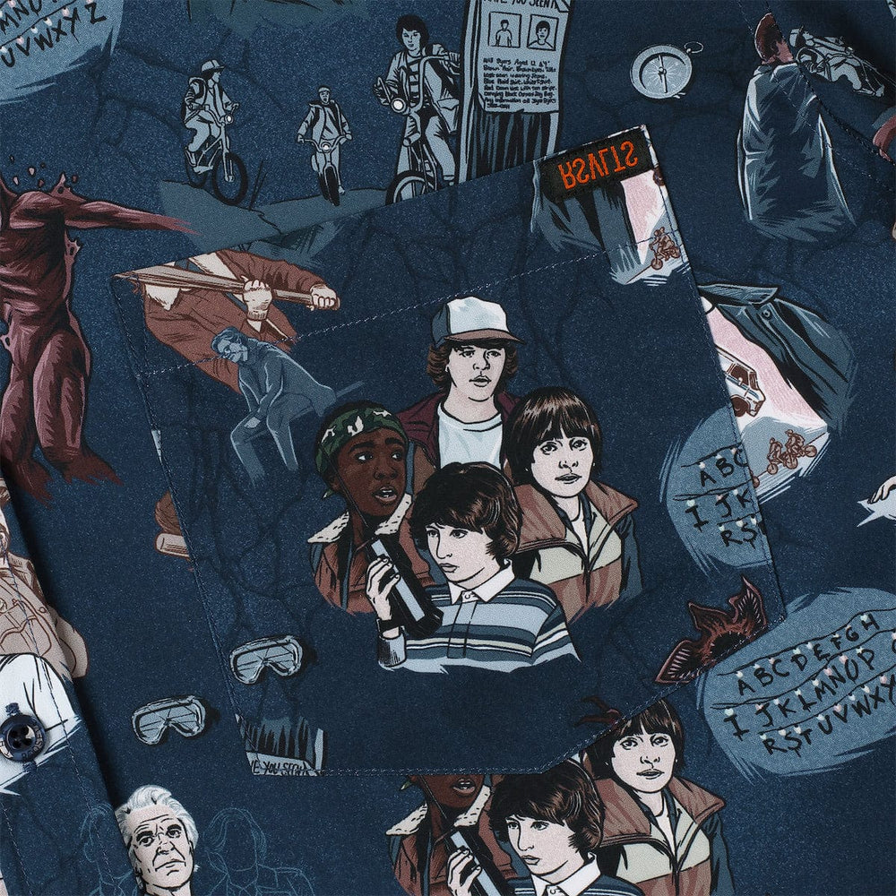 Stranger Things "Something Is Coming" – KUNUFLEX Short Sleeve Shirt - Image 3