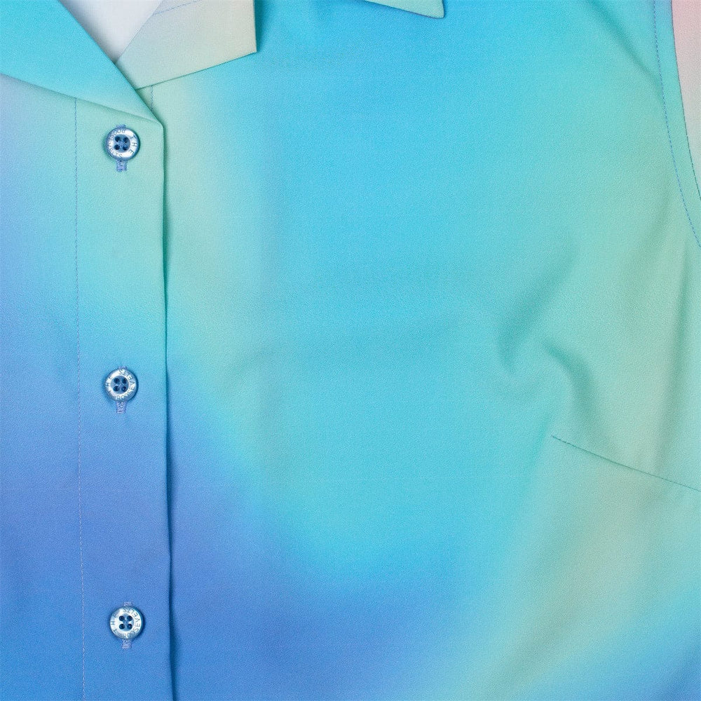 Y2K Retro "Sandstorm" – Women's KUNUFLEX Short Sleeve Shirt - Image 6
