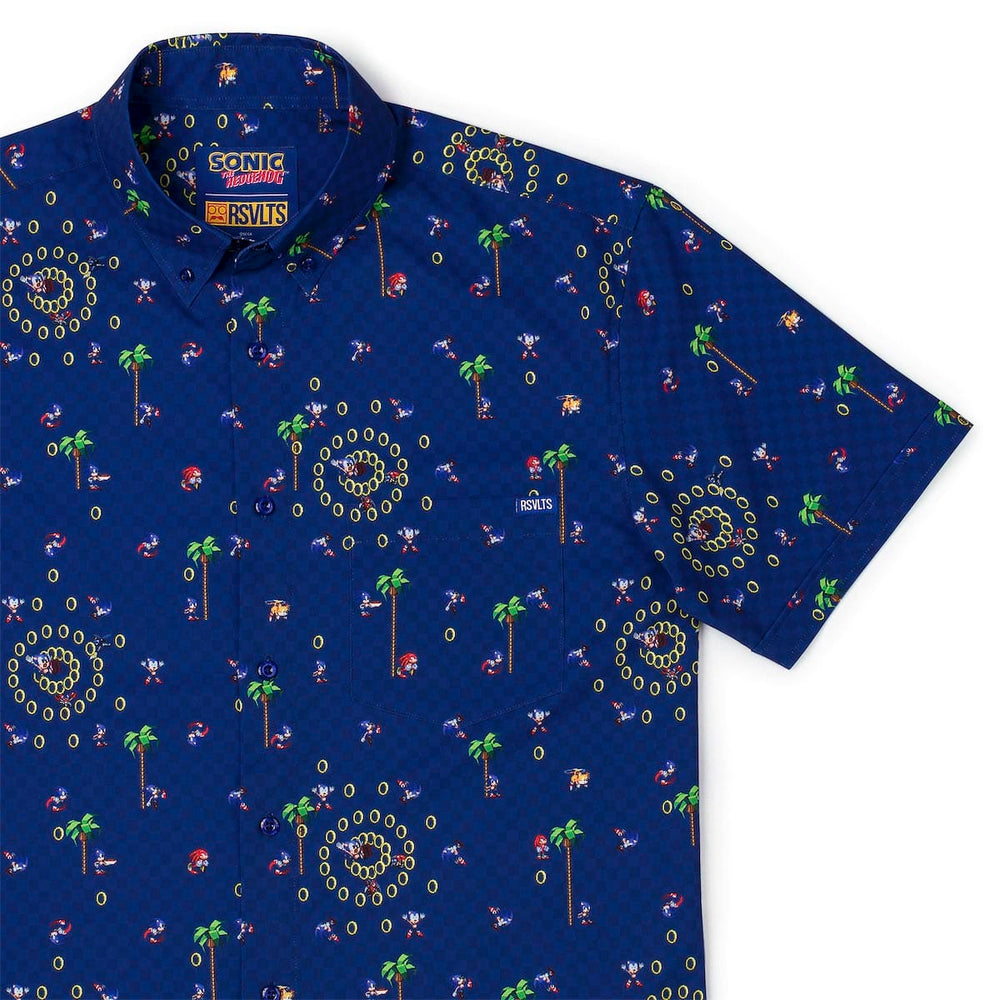 Sonic the Hedgehog "Sonic Interrupted" – KUNUFLEX Short Sleeve Shirt