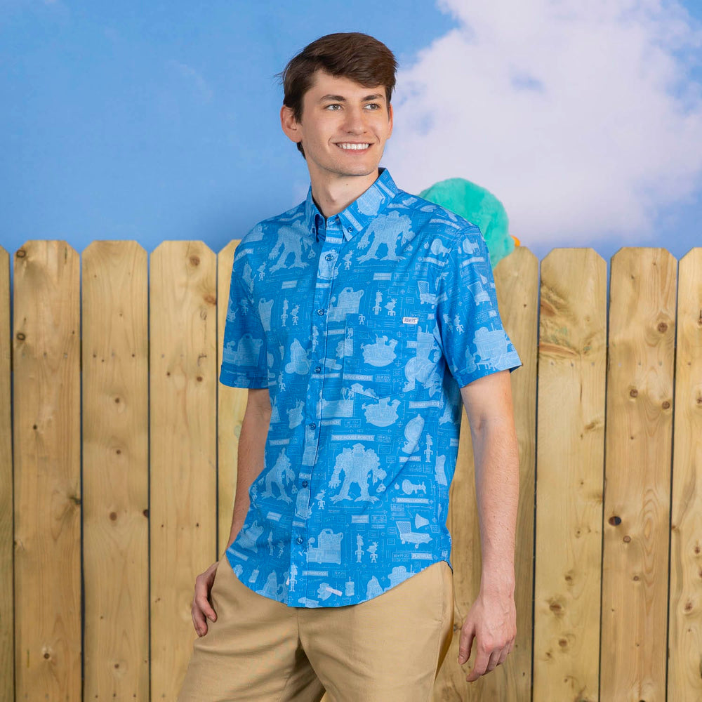 Disney’s Phineas and Ferb "Backyard Blueprints" – KUNUFLEX Short Sleeve Shirt - Image 2