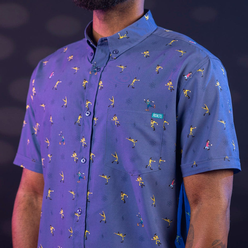 Disney's A Goofy Movie "The Perfect Cast" – KUNUFLEX Short Sleeve Shirt - Image 4