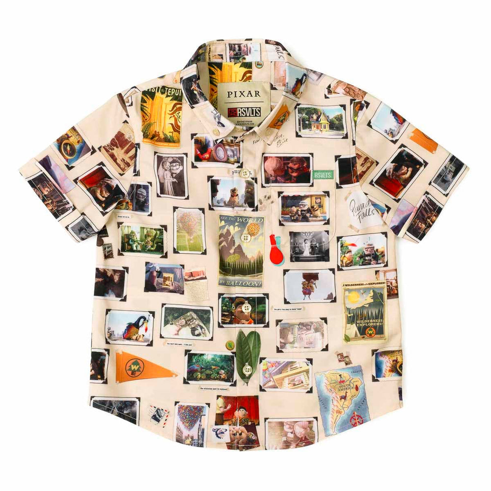 Disney and Pixar Up "Our Adventure Book" – Preschooler KUNUFLEX Short Sleeve Shirt